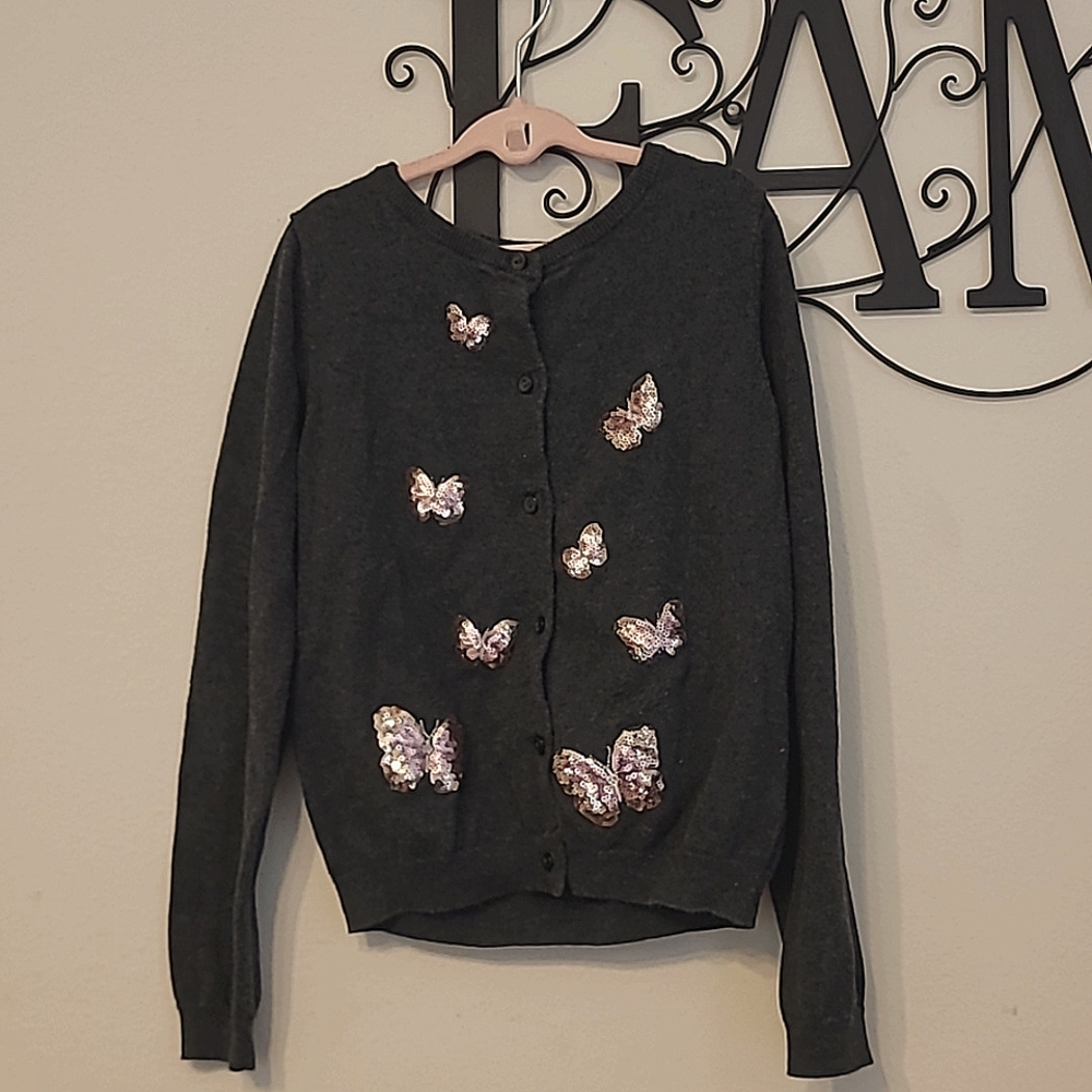 cute butterfly sweater